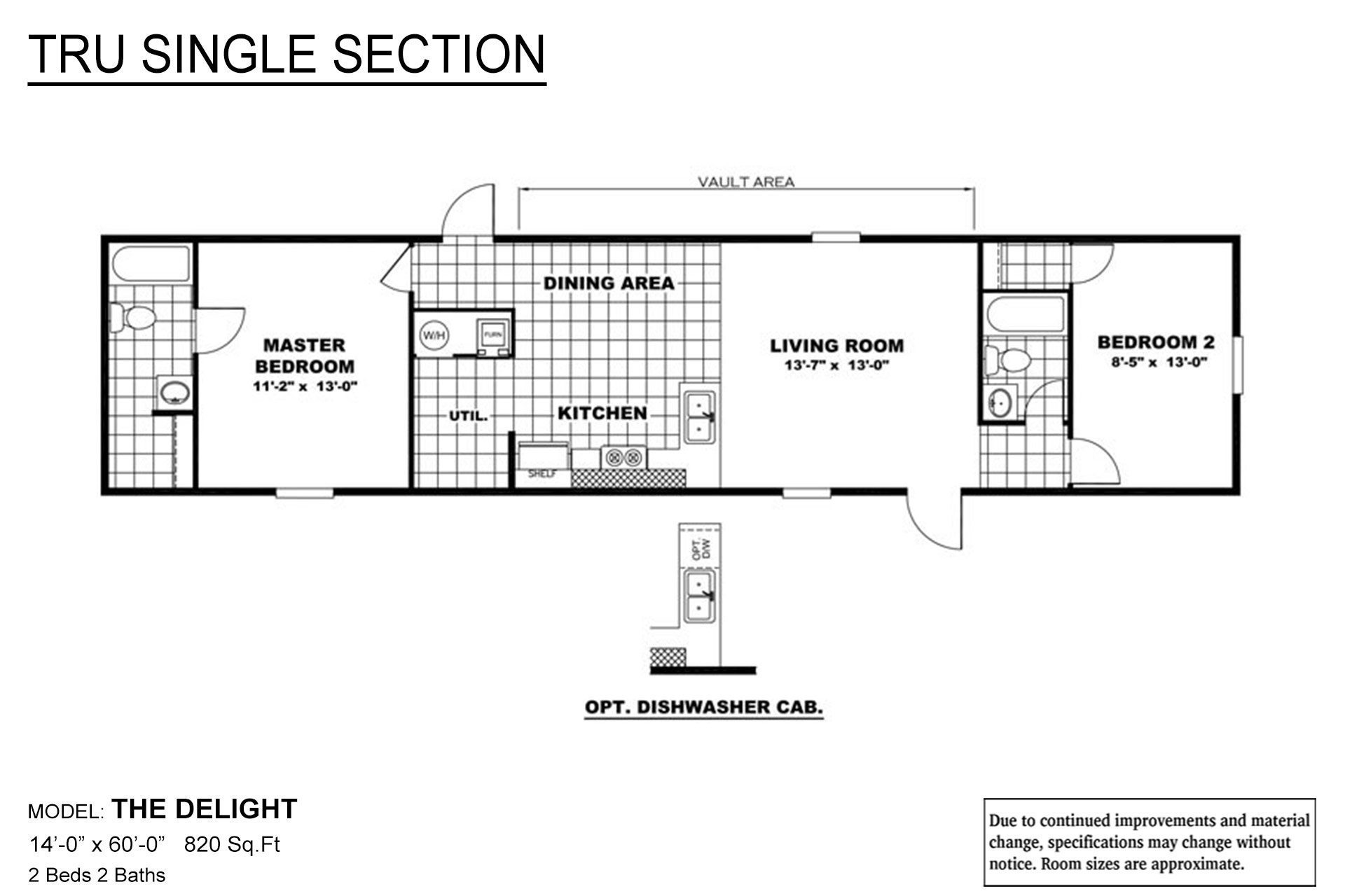 The Delight floor plans TEXAS