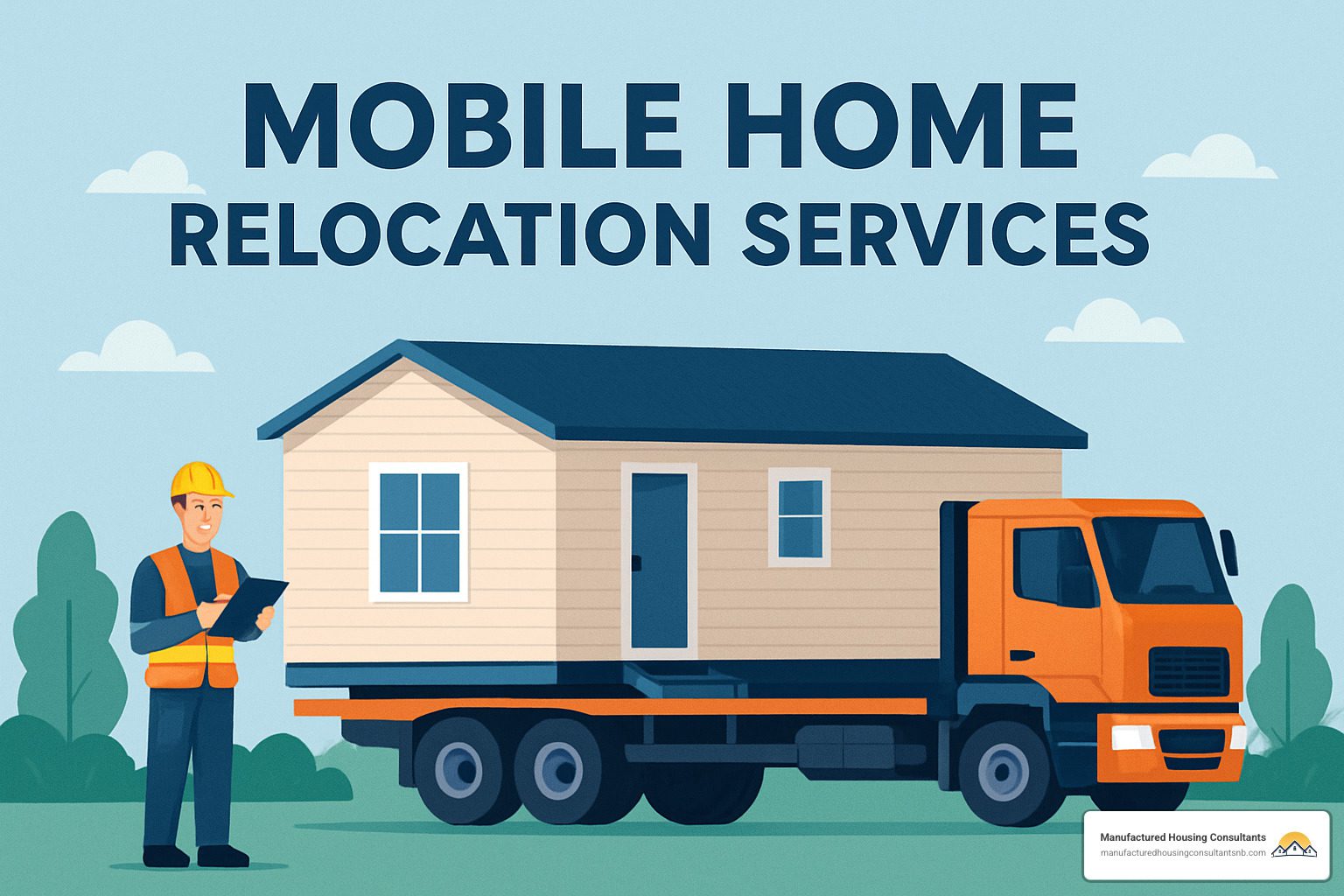 Mobile home relocation services