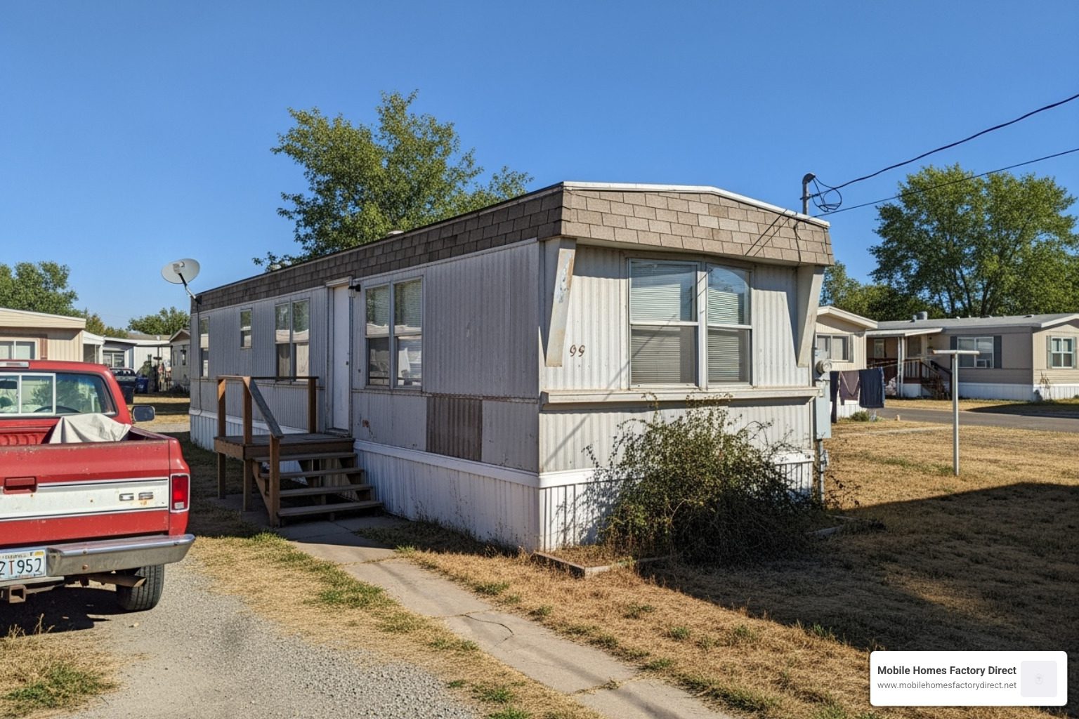 single wide mobile home sizes